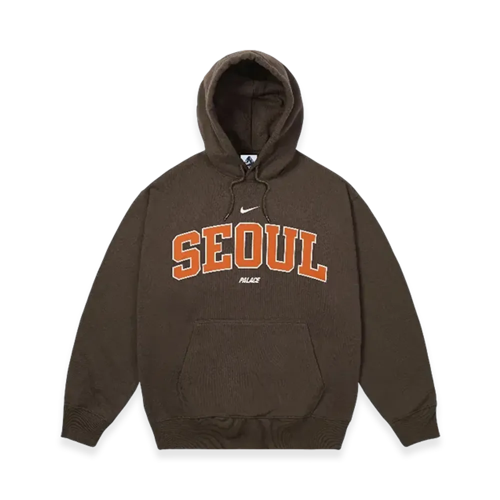 PALACE x Nike Shop Hood Hongdae "Brown"