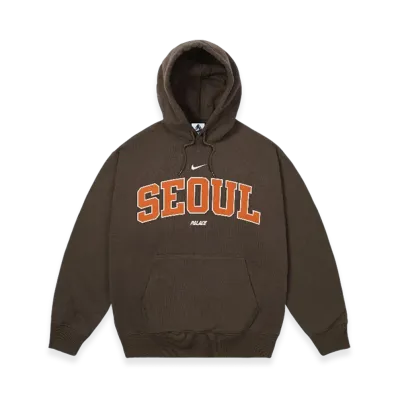 PALACE x Nike Shop Hood Hongdae "Brown"