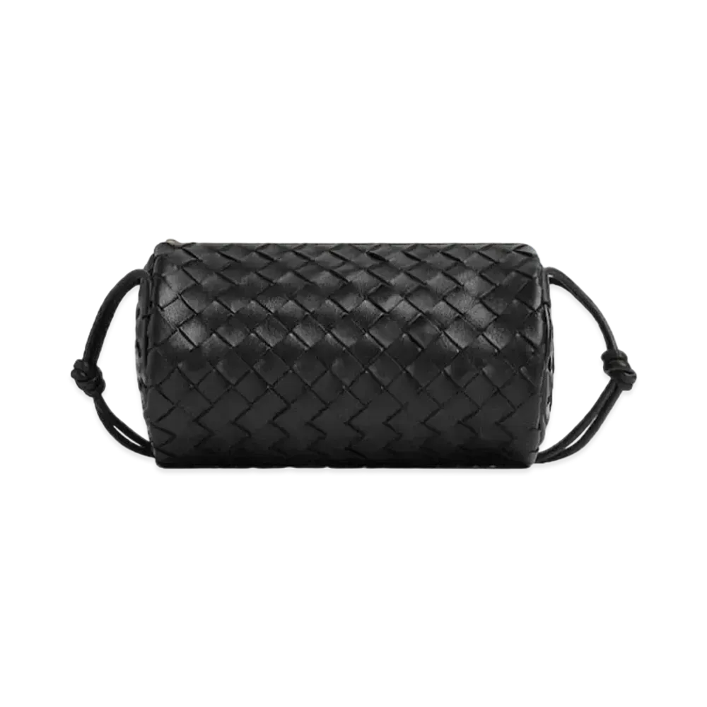 Bottega Veneta Intrecciato Leather Bag "Black"