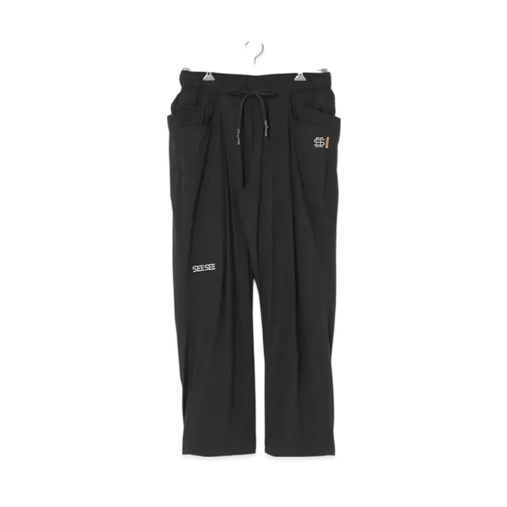 SEE SEE Wide Tapered Easy Pants N "Black"