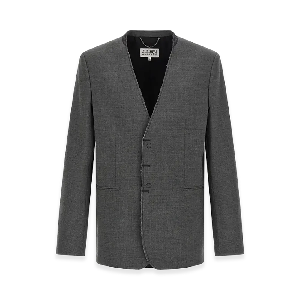 MM6 Maison Margiela Wool Blazer "Grey"