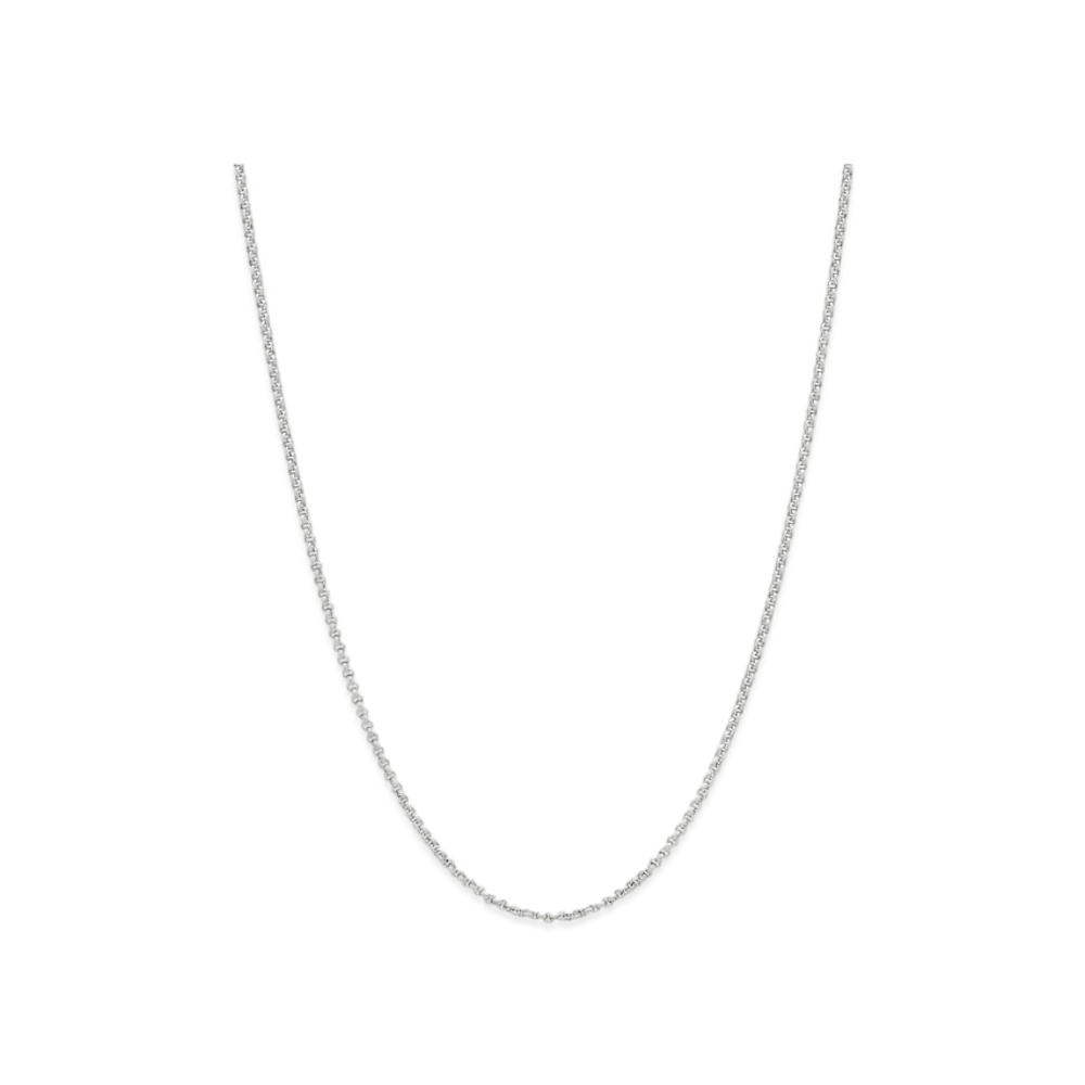TOMWOOD Rolo Chain 1.5 "Silver"