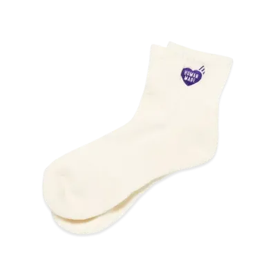 HUMAN MADE Pile Short Socks "White"