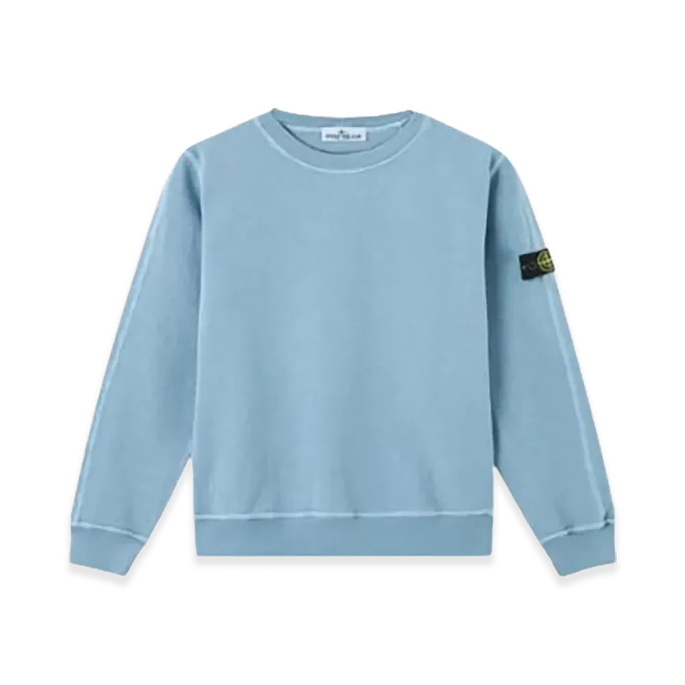 Stone Island Kids Sweatshirt "Dust Blue"