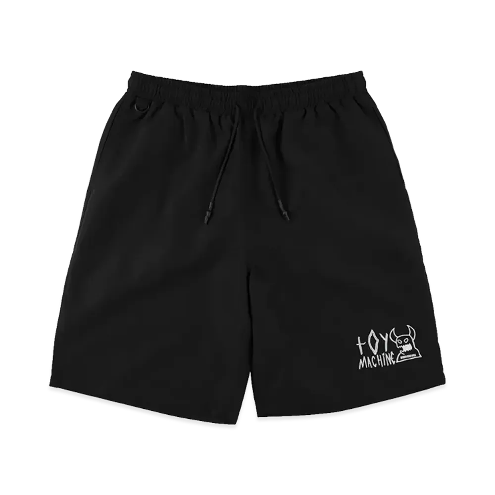 WIND AND SEA x Toy Machine Toymonster Shorts "Black"