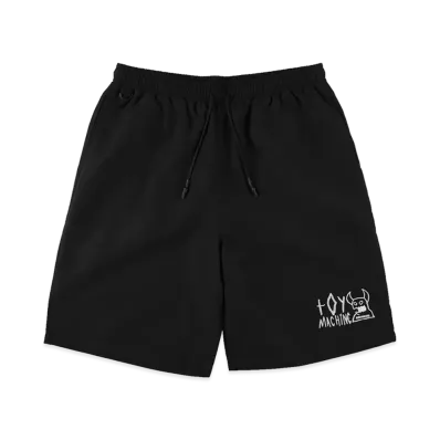 WIND AND SEA x Toy Machine Toymonster Shorts "Black"