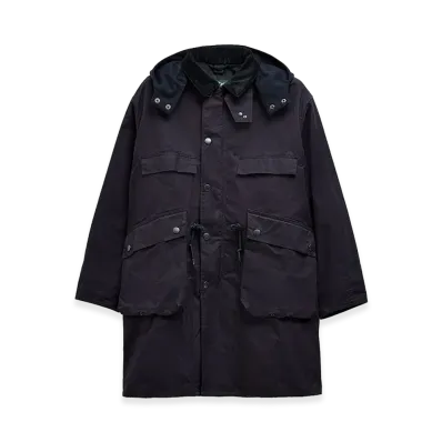 Barbour x KAPTAIN SUNSHINE Bedale Field Coat "Blue"