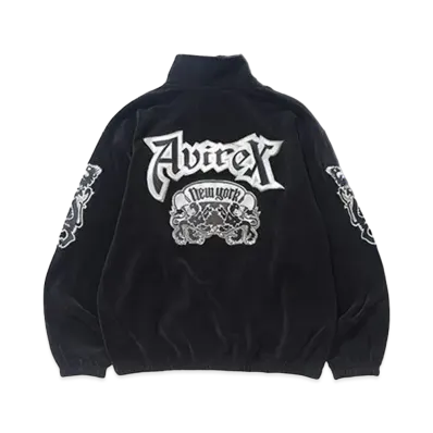 XLARGE x AVIREX Velour Jacket "Black"