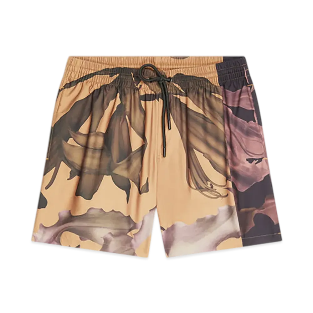 DRIES VAN NOTEN Printed Swim Shorts "Ocra"