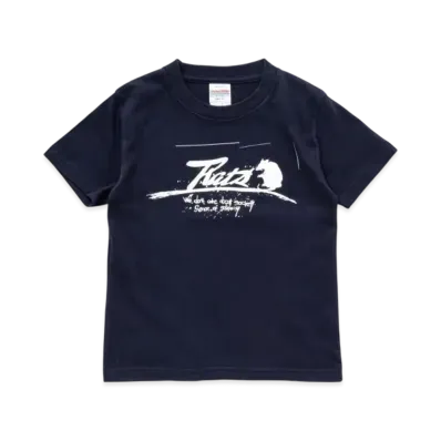RATS Script Logo Way Of Life Kids Tee "Navy"