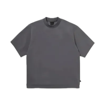 DAIWA PIER39 Tech Mock Neck S/S Tee "Charcoal"