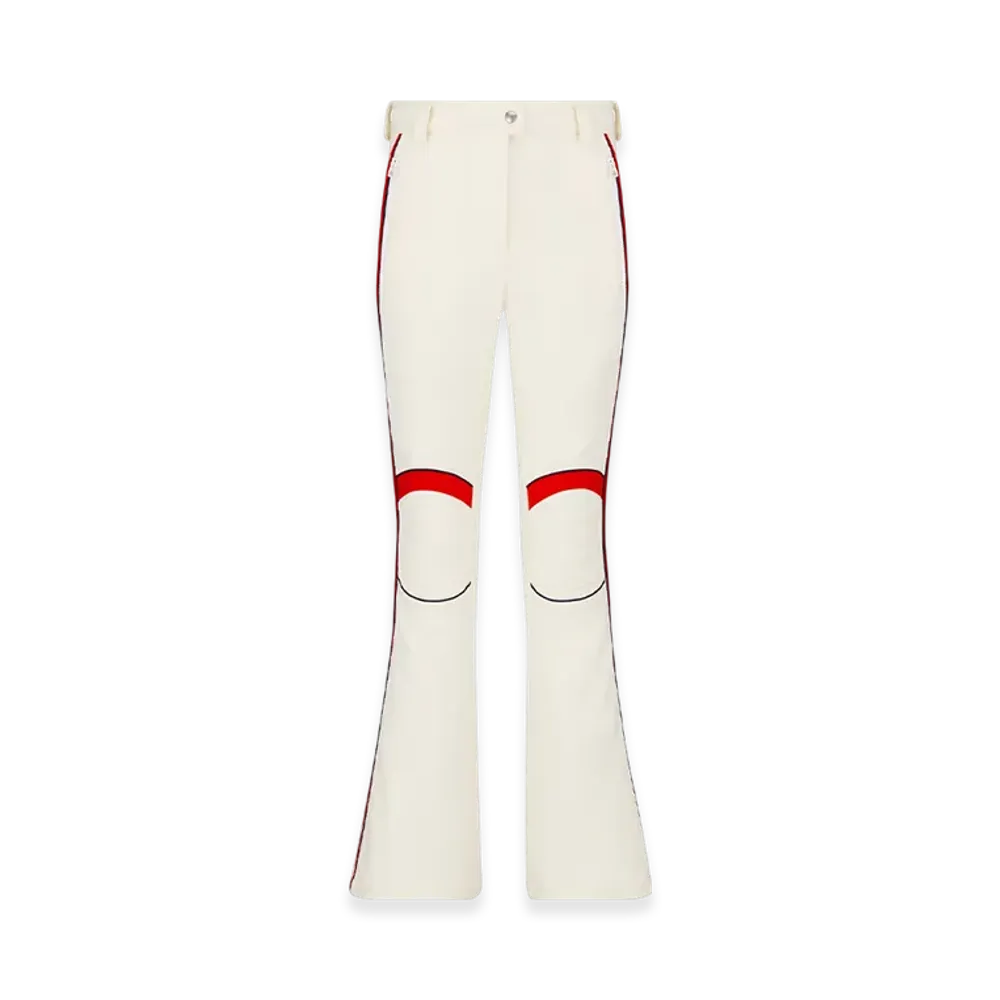 Dior Women's Dioralps Flared Ski Pants "White"