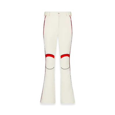 Dior Women's Dioralps Flared Ski Pants "White"