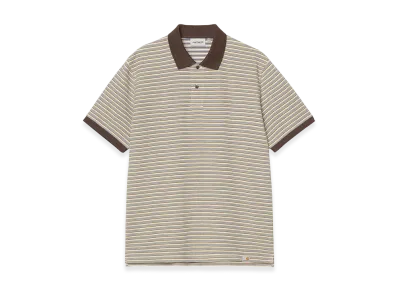 Carhartt WIP S/S Dion Polo "Dion Stripe/Wax"