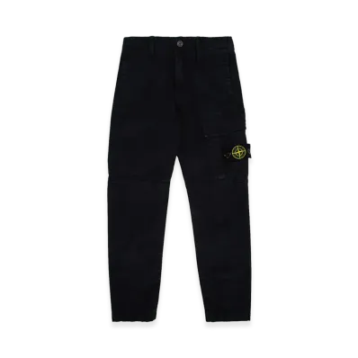 Stone Island Kids Pantalone Slim "Blue"