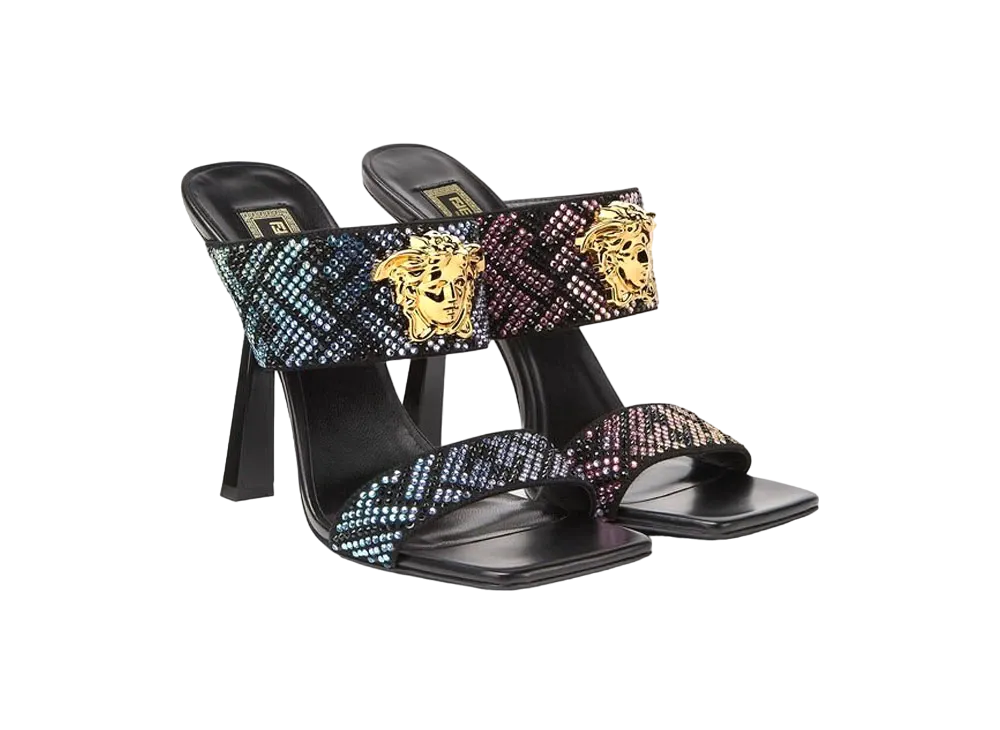 FENDI x Versace Fendace FF Jacquard Mules