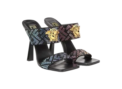 FENDI x Versace Fendace FF Jacquard Mules