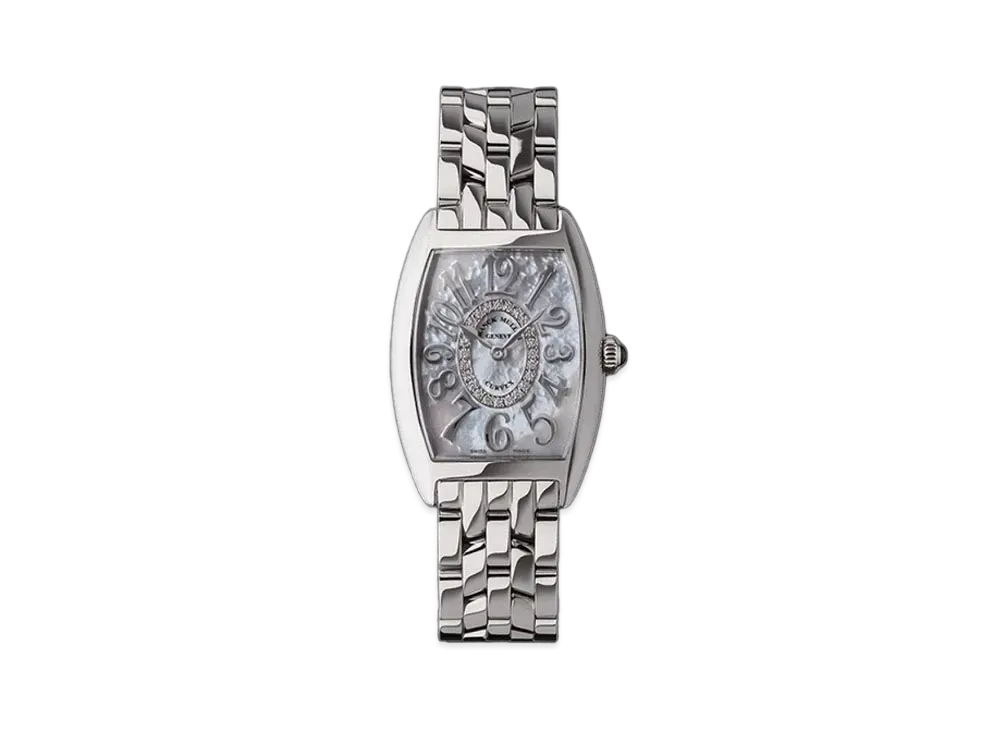 FRANCK MULLER Cintree Curvex Mother of Pearl