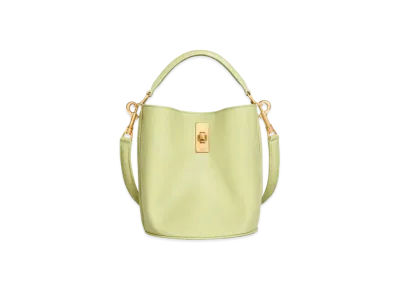 CELINE Teen Bucket 16 In Smooth Calfskin "Light Jade"
