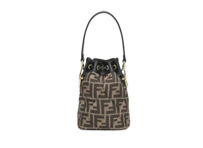 FENDI Montresor Quilting FF Silk Mini Bag "Multicolor"