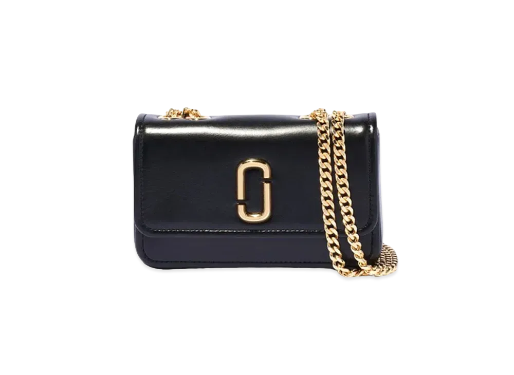 MARC JACOBS THE GLAM SHOT MINI BAG "Black"