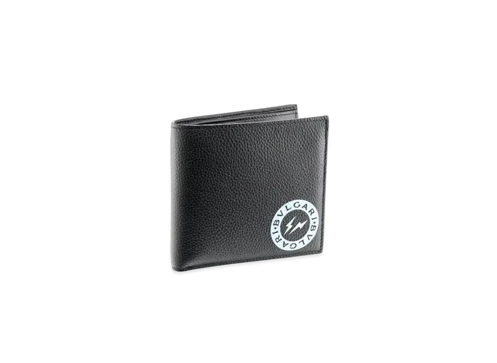 FRAGMENT x BVLGARI Trifold Wallet "Black"