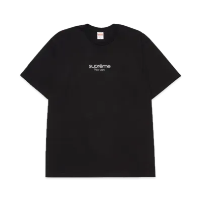 Supreme Classic Logo Tee "Black"