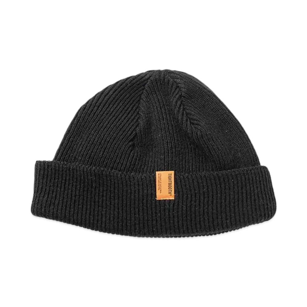 TIGHTBOOTH Tag Beanie "Black"