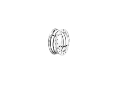 BVLGARI B.zero1 Ring "White Gold"