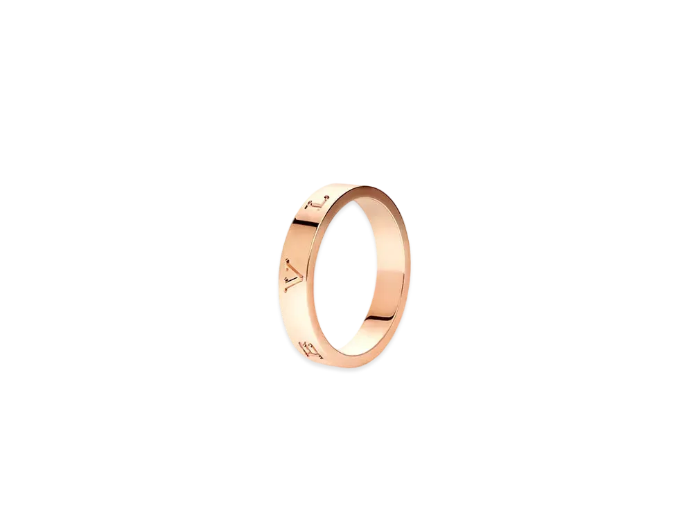 BVLGARI B.Zero1 Essential Band Ring 18K "Pink Gold"