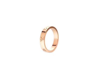 BVLGARI B.Zero1 Essential Band Ring 18K "Pink Gold"