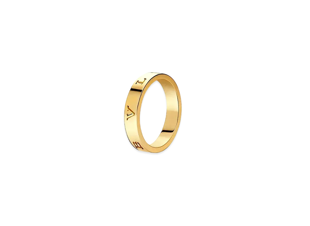 BVLGARI B.Zero1 Essential Band Ring 18K "Yellow Gold"