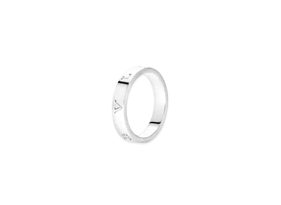 BVLGARI B.Zero1 Essential Band Ring 18K "White Gold"