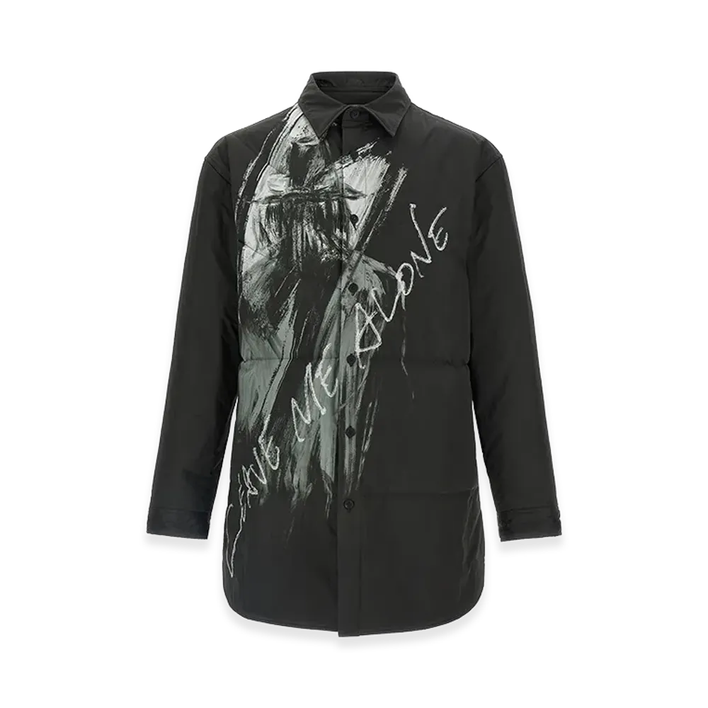 Yohji Yamamoto Padded Overshirt "Black"