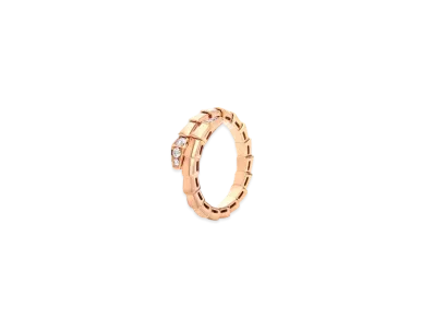 BVLGARI Serpenti Viper Ring "Pink Gold"