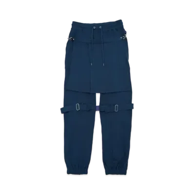 FACETASM Parachute Sweat Pants "Navy"