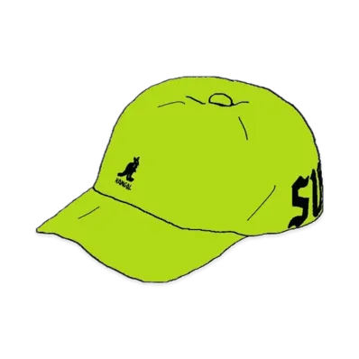 Supreme x Kangol Bermuda Spacecap "Neon Green"