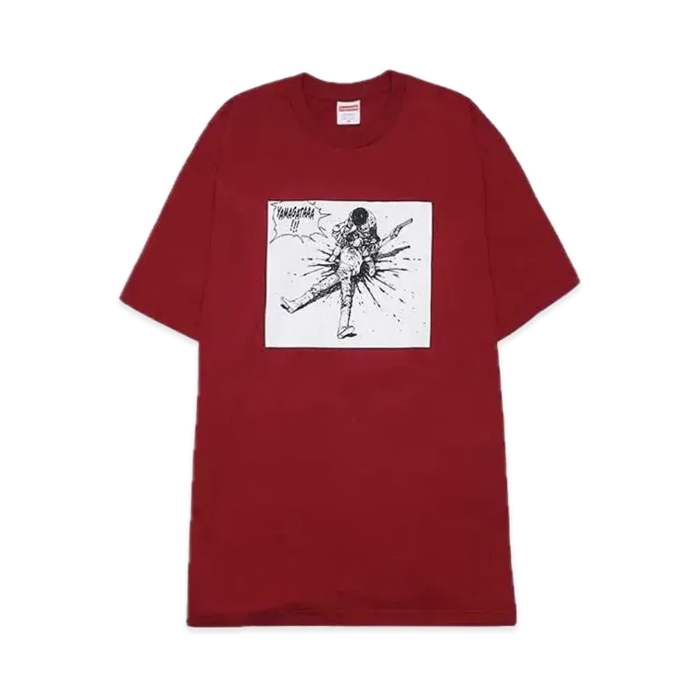Supreme x AKIRA Yamagata Tee "Burgundy"