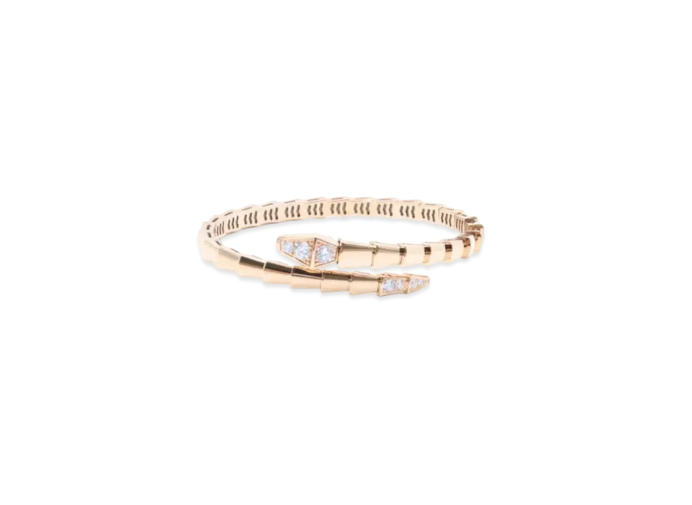 BVLGARI Serpenti Viper Bracelet Diamond "Pink Gold"