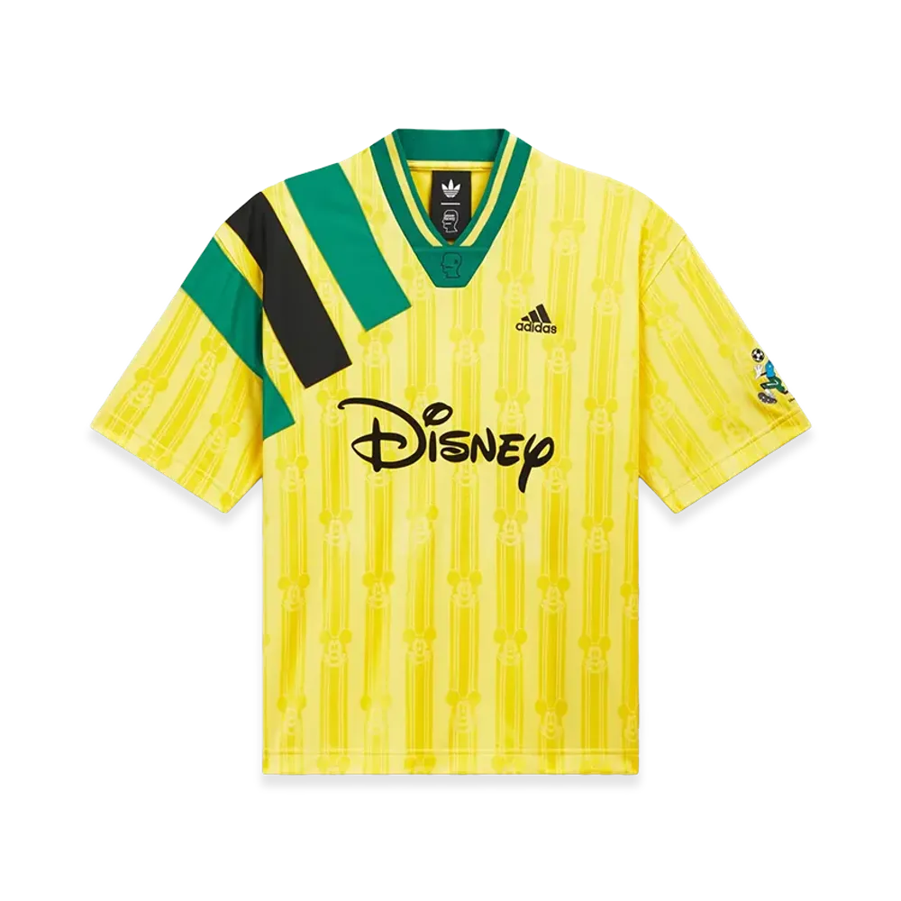 adidas x Brain Dead x Disney Football Jersey "Bold Gold"