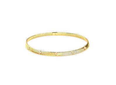 BVLGARI Tubogas Necklace "Yellow Gold"