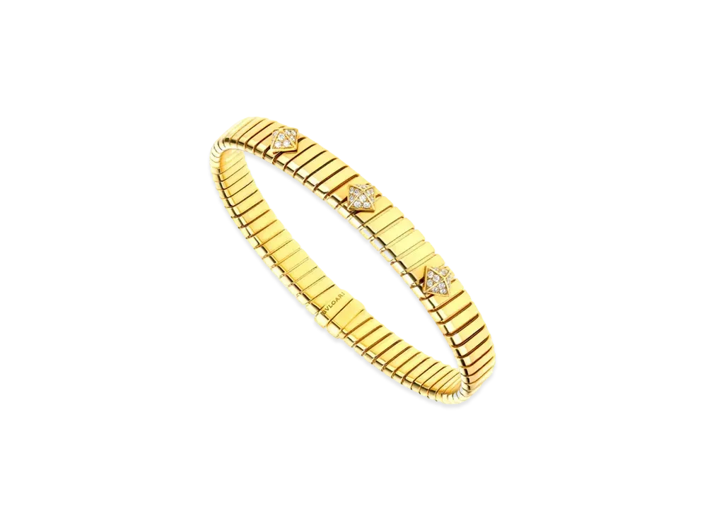 BVLGARI Tubogas Bracelet "Yellow Gold"