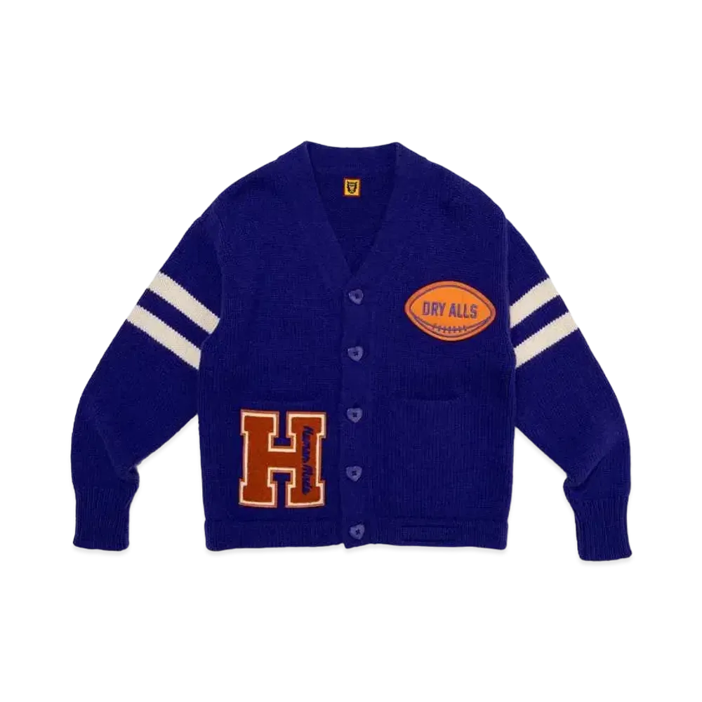 HUMAN MADE Low Gauge Knit Cardigan "Purple"
