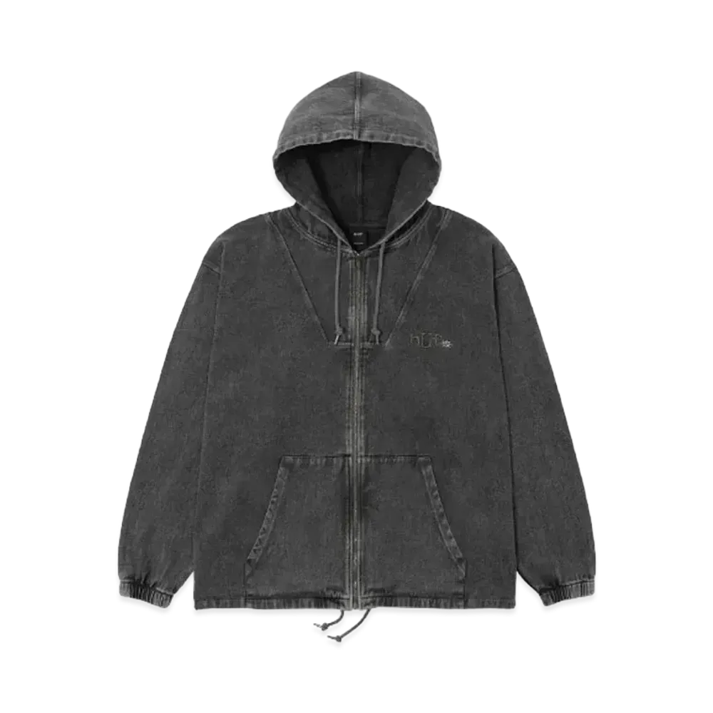 HUF Jazzy Groove Zip Hoodie "Charcoal Gray"