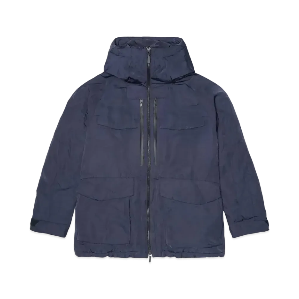 Uniqlo White Mountaineering Hybrid Down Oversize Parka "Navy"