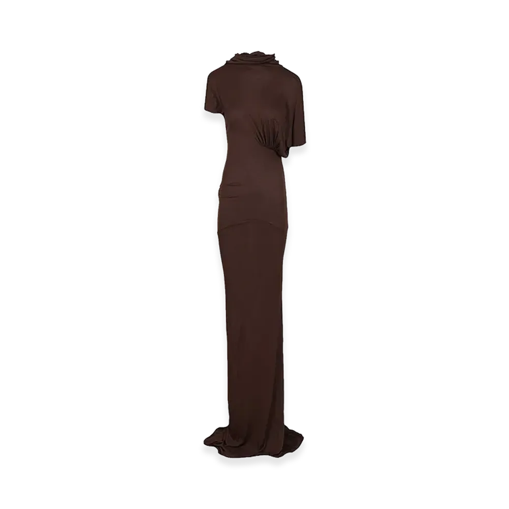 Rick Owens Women's Lilith Long Dress "Brown"