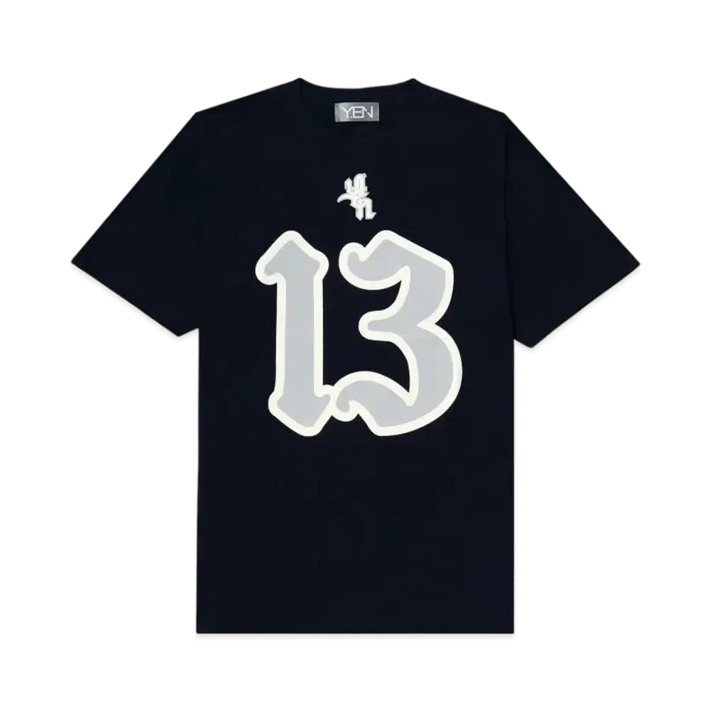 YENTOWN Numbering Tee "Navy"