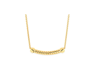 BVLGARI Tubogas Necklace "Yellow Gold"