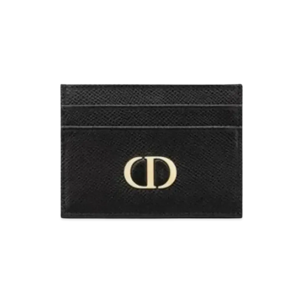 Dior Montenyu Five Grid Card Holder "Black"