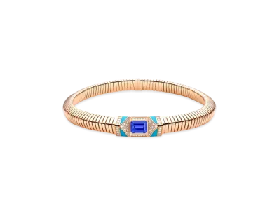 BVLGARI Tubogas Necklace "Pink Gold"